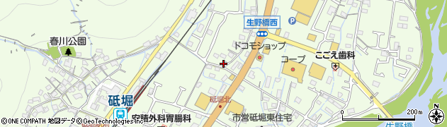 兵庫県姫路市砥堀693周辺の地図