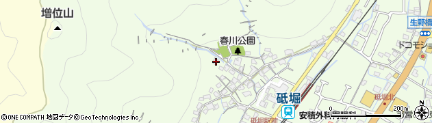 兵庫県姫路市砥堀582周辺の地図