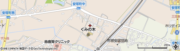 三重県鈴鹿市安塚町793周辺の地図