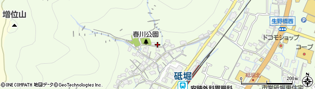 兵庫県姫路市砥堀603周辺の地図
