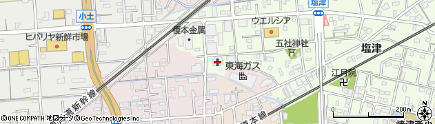 ダスキン　静岡・セーナン店周辺の地図