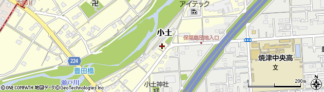 静岡県焼津市保福島1166周辺の地図