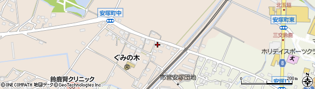 三重県鈴鹿市安塚町782周辺の地図