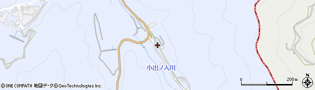 愛知県岡崎市鉢地町（不上田）周辺の地図