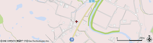 兵庫県三木市口吉川町里脇76周辺の地図
