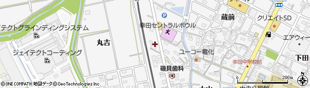 愛知県額田郡幸田町菱池前田165周辺の地図