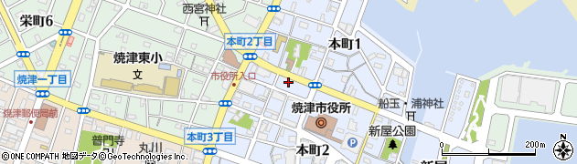焼津 酒食処 ゆず周辺の地図
