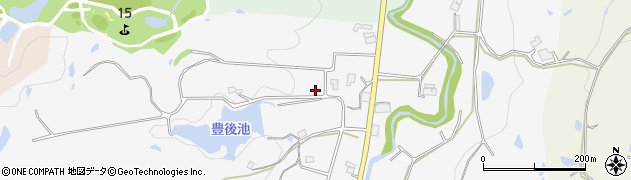 兵庫県三木市吉川町楠原1564周辺の地図