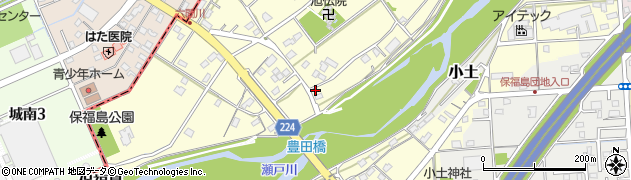 静岡県焼津市保福島162周辺の地図