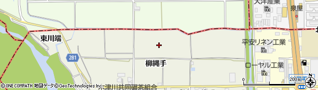 京都府城陽市上津屋（三同寺）周辺の地図