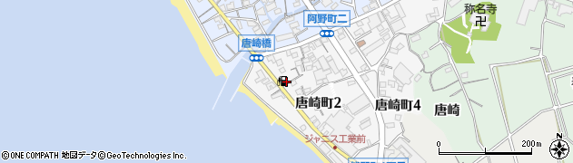 久田石油店周辺の地図