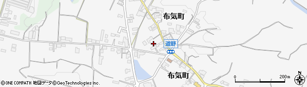 三重県亀山市布気町783周辺の地図