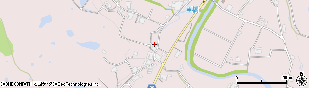 兵庫県三木市口吉川町里脇79周辺の地図
