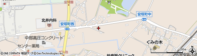 三重県鈴鹿市安塚町740周辺の地図