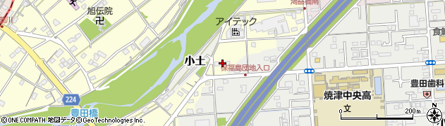 静岡県焼津市保福島1176周辺の地図