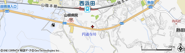 すき家９号浜田店周辺の地図