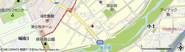 静岡県焼津市保福島122周辺の地図