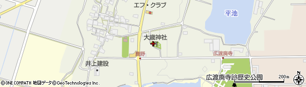 兵庫県小野市鹿野町2286周辺の地図