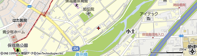 静岡県焼津市保福島168周辺の地図