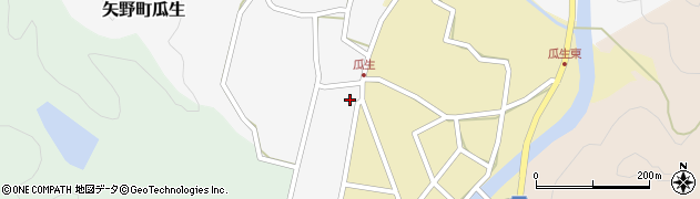 相生市立　矢野公民館周辺の地図