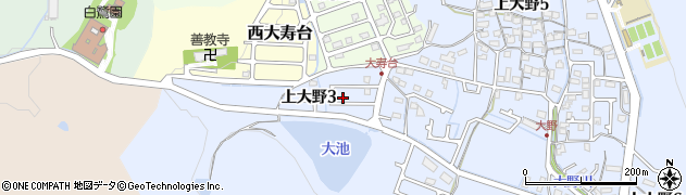 上大野寿公園周辺の地図