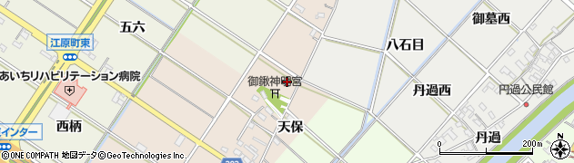 愛知県西尾市岡島町（竜宮池）周辺の地図