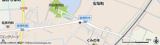 三重県鈴鹿市安塚町383周辺の地図