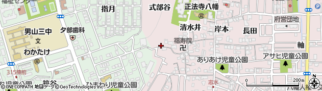 京都府八幡市八幡隅田口10周辺の地図