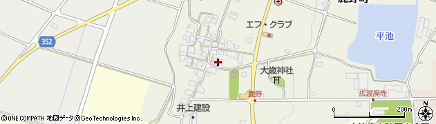 兵庫県小野市鹿野町2300周辺の地図