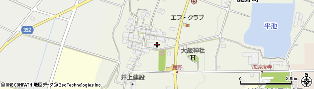兵庫県小野市鹿野町2296周辺の地図