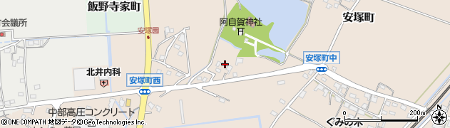 三重県鈴鹿市安塚町735周辺の地図