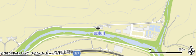 兵庫県神戸市北区道場町生野1047周辺の地図