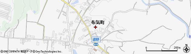 三重県亀山市布気町649周辺の地図