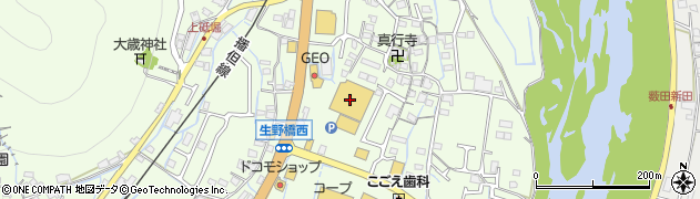 アグロガーデン砥堀店周辺の地図