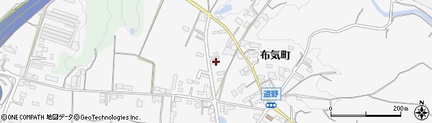 三重県亀山市布気町797周辺の地図