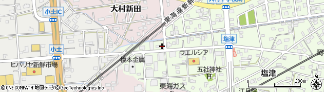 株式会社シーエスユー塩津店周辺の地図