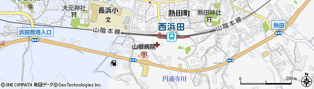 イワタニ島根株式会社　浜田支店・設備部周辺の地図