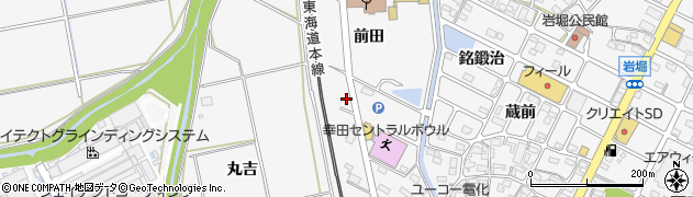 愛知県額田郡幸田町菱池前田132周辺の地図