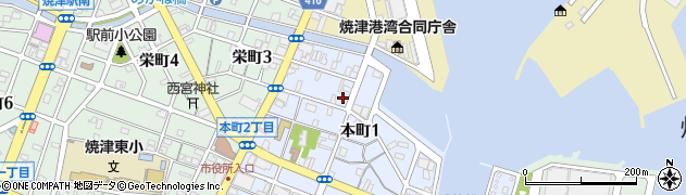 本町歯科医院周辺の地図