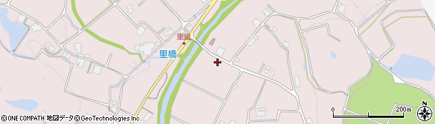 兵庫県三木市口吉川町里脇102周辺の地図