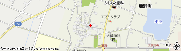 兵庫県小野市鹿野町2265周辺の地図