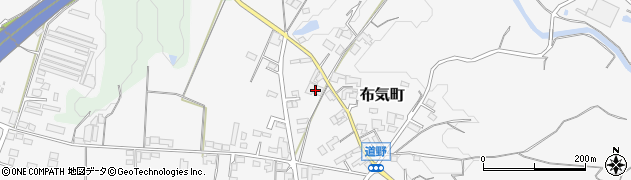 三重県亀山市布気町782周辺の地図