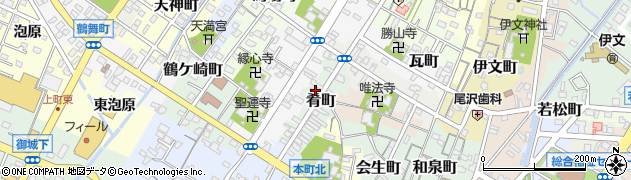 愛知県西尾市肴町42周辺の地図