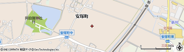 三重県鈴鹿市安塚町周辺の地図