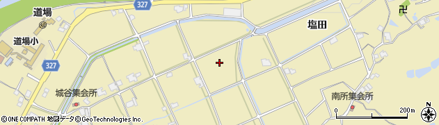 兵庫県神戸市北区道場町（塩田）周辺の地図
