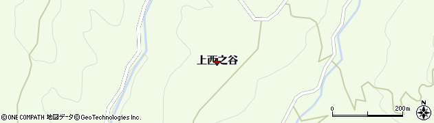 静岡県掛川市上西之谷周辺の地図