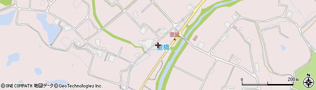 兵庫県三木市口吉川町里脇32周辺の地図
