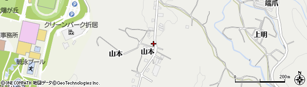 京都府宇治市白川（鍋倉山）周辺の地図