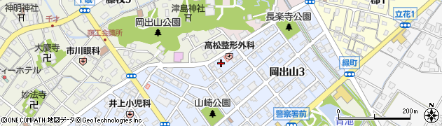 戸隠 藤枝店周辺の地図