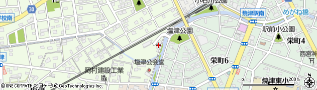 静鉄ジョイステップバス株式会社　焼津営業所周辺の地図